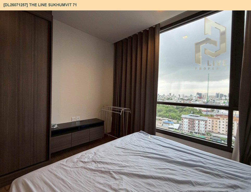รูป DL26071257 ให้เช่าคอนโด เดอะ ไลน์ สุขุมวิท 71 (THE LINE Sukhumvit 71) ใกล้ BTS พระโขนง พร้อมเข้าอยู่ โทรด่วน 0614453194 LineID @952jdxxk - รูปที่ 9/9