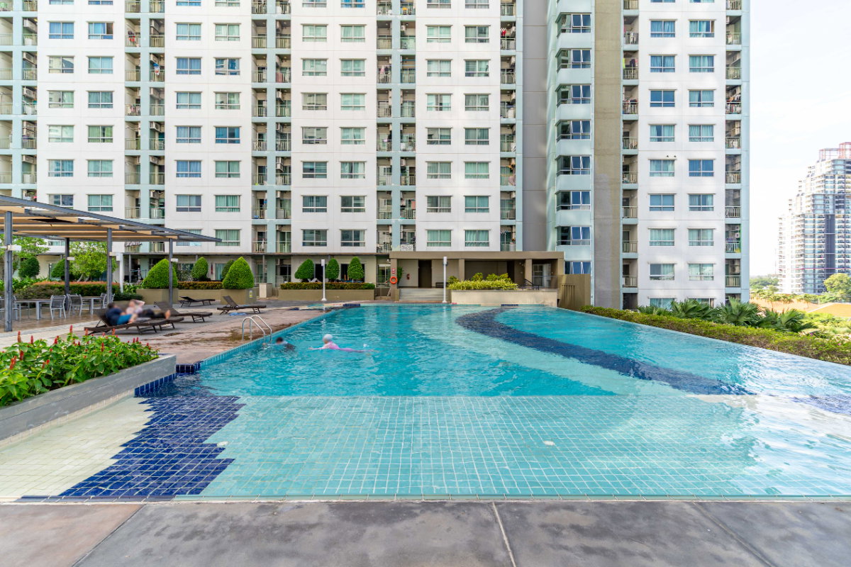 รูป [ให้เช่า] คอนโด Lumpini Seaview Jomtien ชั้นสูง วิวทะเลสวย เฟอร์ครบ พร้อมเข้าอยู่! - รูปที่ 47/61