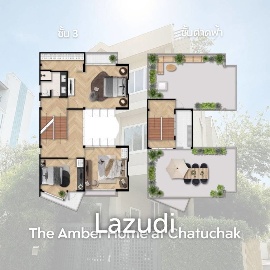 รูป 5 Bed  Detached House At The Amber at Chatuchak - รูปที่ 31/32