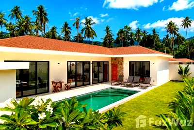 Houses for rent Ko Samui Surat Thani : 3 Bedroom Villa for rent in Maret, Surat Thani  6575684