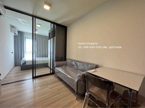 [For Rent] คอนโด แชปเตอร์ วัน มอร์ เกษตร 〰️ ห้องใหม่มือ1 พร้อมอยู่คนแรก มินิมอลมาก 🌳