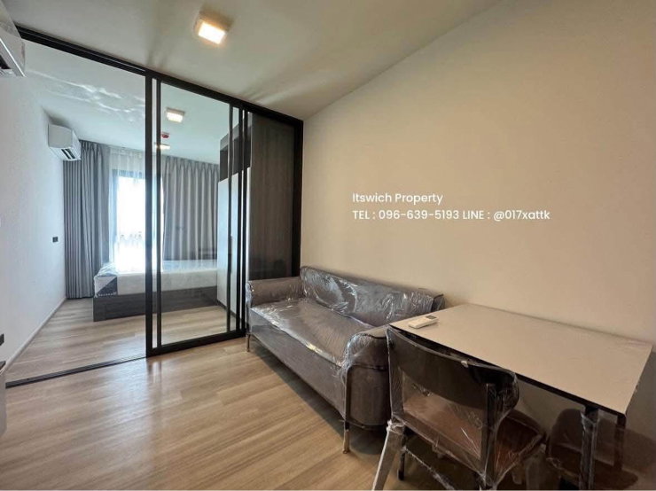 รูป [For Rent] คอนโด แชปเตอร์ วัน มอร์ เกษตร 〰️ ห้องใหม่มือ1 พร้อมอยู่คนแรก มินิมอลมาก 🌳 - รูปที่ 1/7