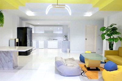เช่าทาวน์โฮม ดิเอ็มโพเรี่ยม : LTHC15991 - Pet Friendly Townhouse for Rent Thonglor | 5-Storey with Rooftop | Near BTS Thonglor | 70K/Month |