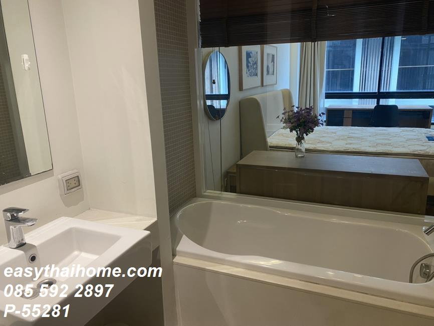 รูป P-55281 / คอนโดพร้อมอยู่ ให้เช่า 1 นอน The Nest Ploenchit ใกล้ BTS เพลินจิต วิวโครงการ สวยน่าอยู่ Line: @easythaihome 085-592-2897 - รูปที่ 11/11