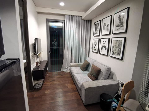 ให้เช่าคอนโด เดอะ ลุมพินี 24 อาคาร 1 ชั้น 17 1 ห้องนอน ขนาด 26.00 ตรม ใกล้ รพ.เทพธารินทร์