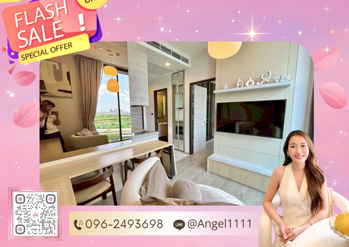 รูป ✨🦄 Ready to move 🦄✨ The Crest Park Residences เฟอร์ครบจบในที่เดียว โทร 096-2493698 (TCR0068) - รูปที่ 1/17