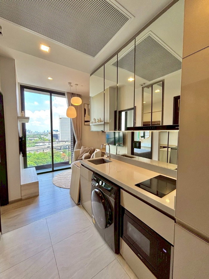 รูป ✨🦄 Ready to move 🦄✨ The Crest Park Residences เฟอร์ครบจบในที่เดียว โทร 096-2493698 (TCR0068) - รูปที่ 5/17