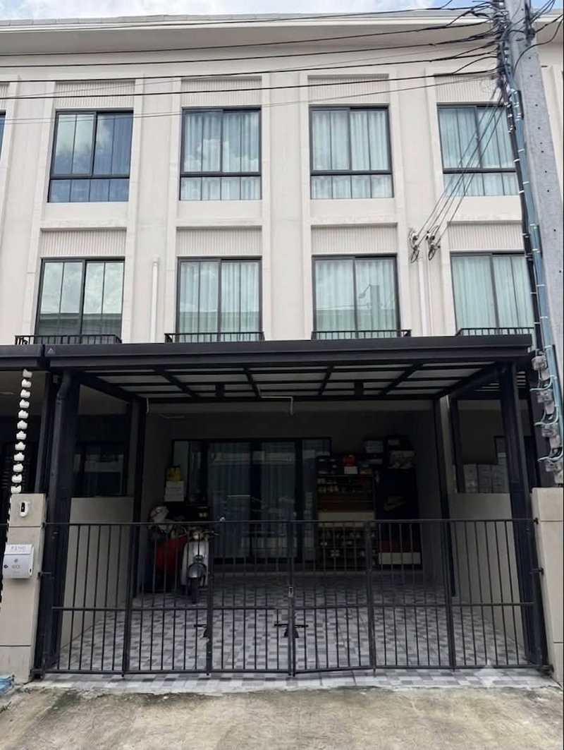 ทาวน์โฮมให้เช่า : ✅ว่าง✨✨ ให้เช่า ทาวน์โฮม 3 ชั้น “PATIO งามวงศ์วาน - ประชาชื่น” ✨4ห้องนอน3ห้องน้ำ ✨💚ทักLINE: @682rrwqo