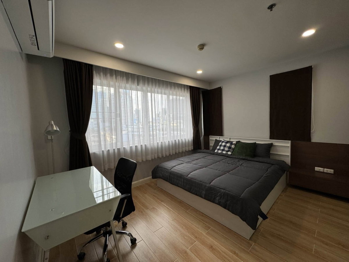 รูป Condo for RENT:  City Home Sukhumvit 101   𝐒𝐢𝐳𝐞 :  69 sqm. 2 Bed 1 Bath /Corner room/ Facing northeast  on  8th  Building : A1  ✅Fully furnished - รูปที่ 2/17