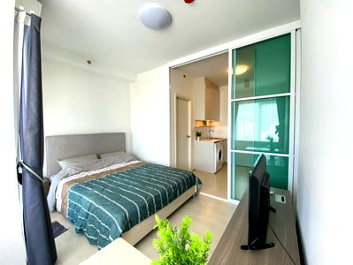 Condos for rent : For Rent  🏢✨ Chapter One Eco Ratchada - Huai Khwang Interested, add Line @255ghzjq. Add @ too. ꔛ