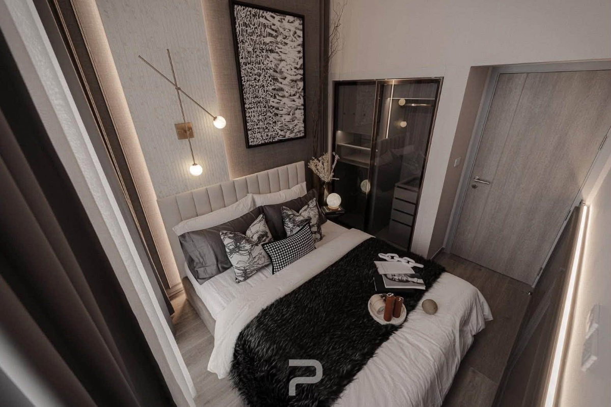 picture For Rent - SOHO Bangkok Ratchada , Luxury Class Duplex 2 bedrooms 1 bathroom - 4/10