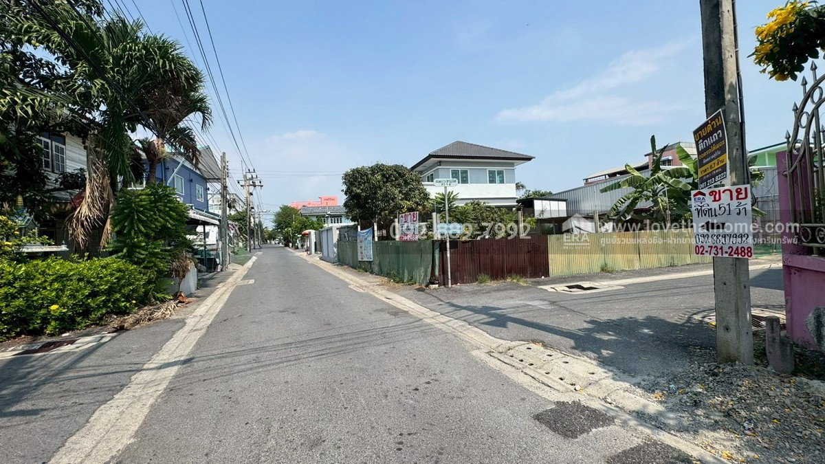 รูป ขายที่ดิน ประชาอุทิศ90-1-8 ซอยชุมชนคลองเก้าห้อง พื้นที่ 51 ตรว. ติดถนนเมน แปลงมุม ขายเพียง 2.29 ล้านบาทเท่านั้น ใกล้ตลาดประชาอุทิศ90 - รูปที่ 7/11
