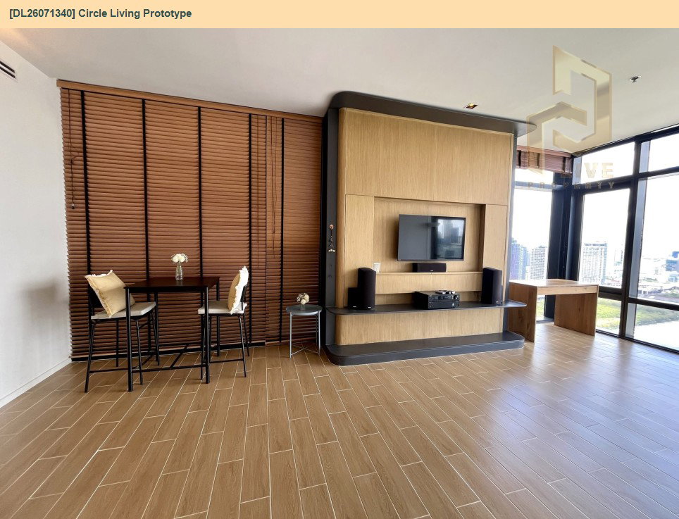 รูป DL26071340 ขายคอนโด เซอร์เคิล ลิฟวิ่ง โปรโตไทพ์ (Circle Living Prototype) ใกล้ MRT เพชรบุรี พร้อมเข้าอยู่ โทรด่วน 0653619502 LineID @952jdxxk - รูปที่ 2/14
