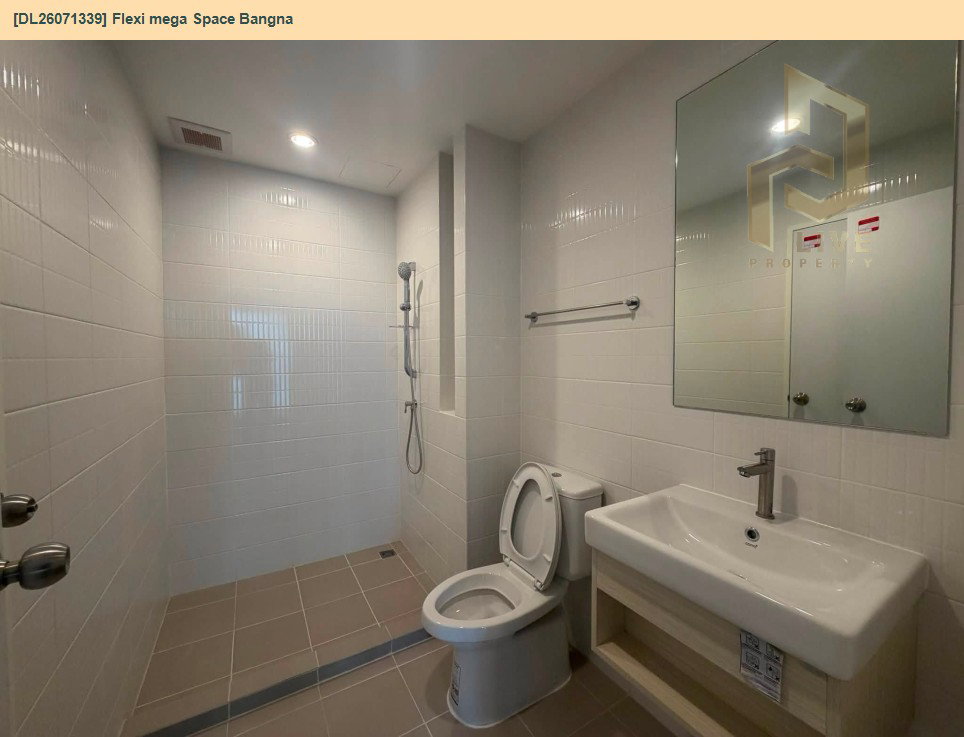 รูป DL26071339 ให้เช่าคอนโด เฟล็กซี่ เมกะ สเปซ บางนา (Flexi mega Space Bangna) ใกล้ BTS บางนา พร้อมเข้าอยู่ โทรด่วน 0614453194 LineID @952jdxxk - รูปที่ 6/6