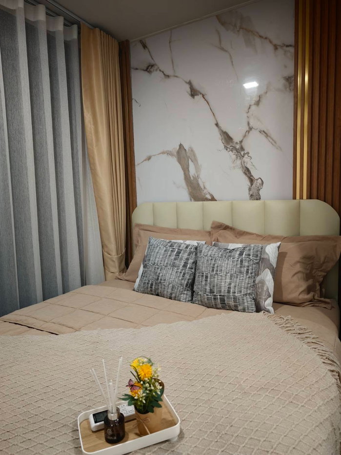picture Atmoz Oasis Onnut, 1B1B, 2 Floor, Buildign D, 26 Sq.m., Rental 13,000 THB/Month Ready to move in - 1/6