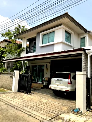 บ้านเดี่ยว กรุงเทพมหานคร : ตำแหน่งบ้านอยู่กลางซอย หน้าบ้านมีฟุตบาท 6609793
