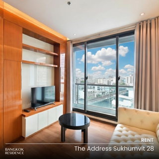 รูปภาพ เช่าคอนโด 🌃 The Address Sukhumvit 28 ห้อง1นอน 45ตร.ม. 35K 🛋️ ห้องสวย เฟอร์ครบ ใกล้ BTS พร้อมพงษ์ 