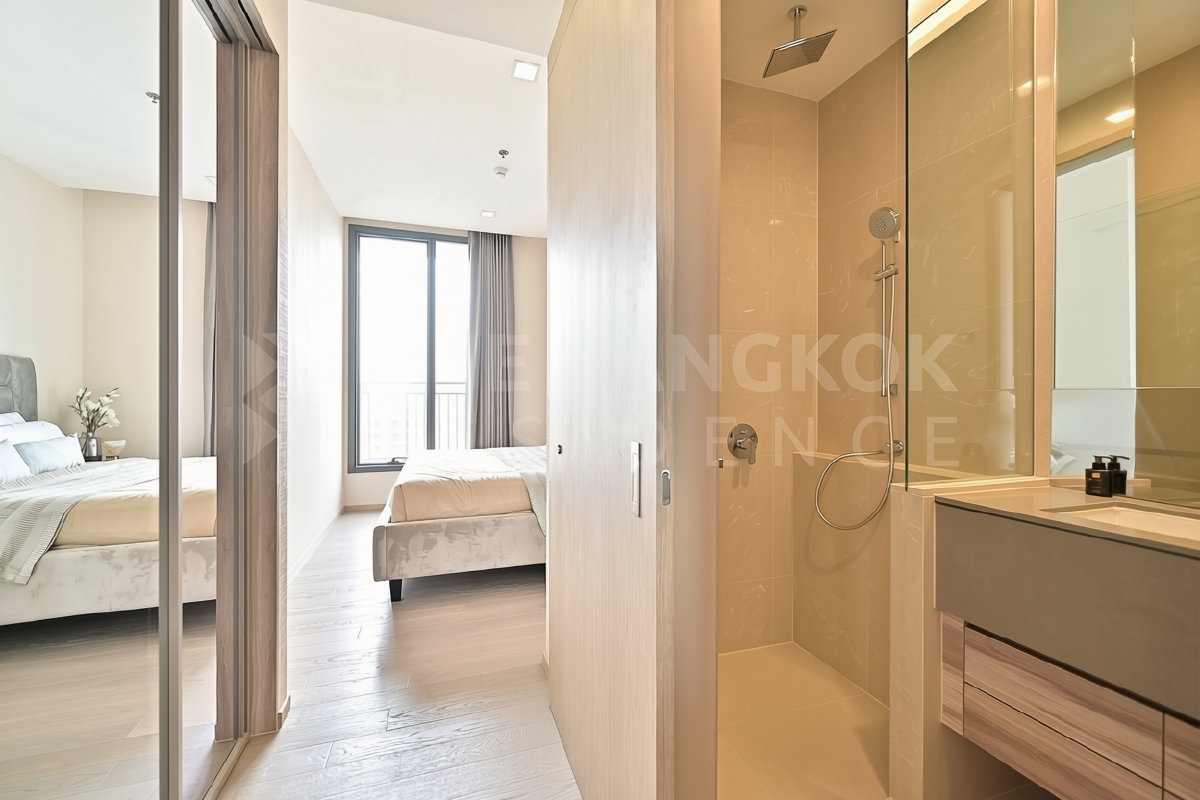 picture Rental Condo 🌇 The Esse Asoke, 1BR 37 sq.m. 35K ☄️ Beautiful Unit, Near MRT Sukhumvit  - 9/10