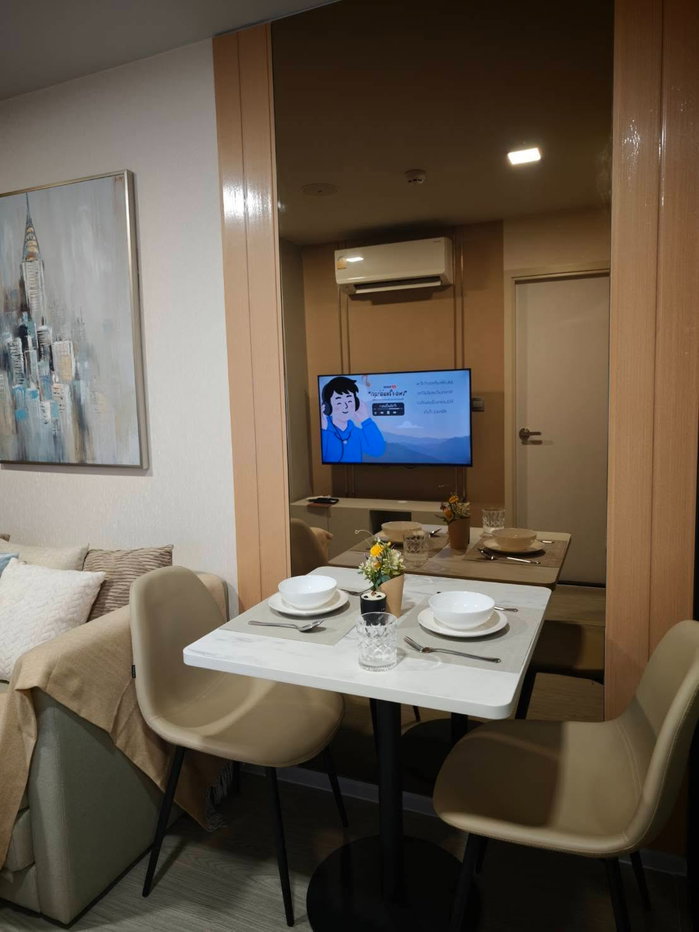 picture Atmoz Oasis Onnut, 1B1B, 2 Floor, Buildign D, 26 Sq.m., Rental 13,000 THB/Month Ready to move in - 3/6