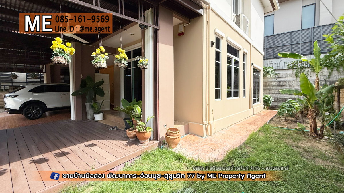รูป ให้เช่า บ้านเดี่ยว ภัสสร เพรสทีจ  พัฒนาการ 38 ติดถนนเมน Built-in ครบ ใกล้ทองหล่อ และ BTS อ่อนนุช โทร 064-954-9619 (RBJ21-67) - รูปที่ 30/32