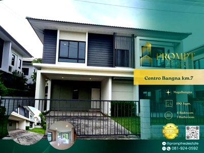 เช่าบ้านเดี่ยว บางพลี สมุทรปราการ : CD03867 - Centro Bangna km.7 :  MegaBangna 