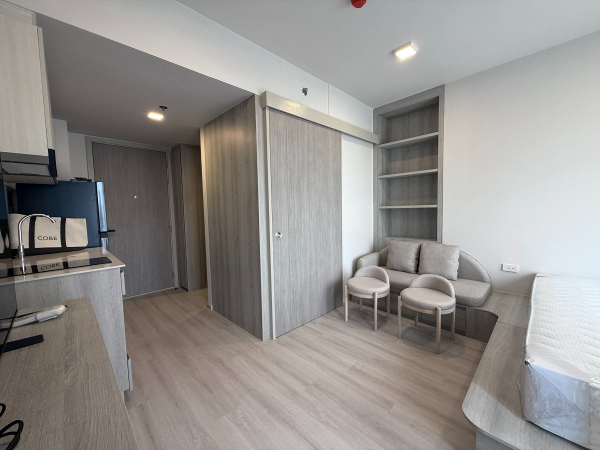รูป COBE Ratchada Rama9 | 1ห้องนอน 1ห้องน้ำ | ชั้น 15 ขนาด 24 - รูปที่ 25/27