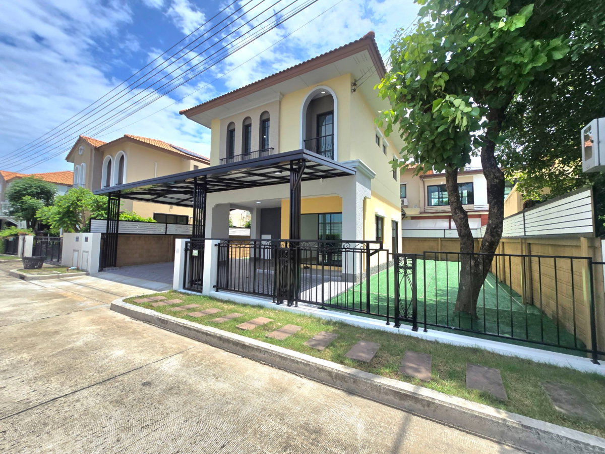 รูป บ้านเดี่ยว ทำเลดี ตกแต่งรีโนเวทใหม่ สวยงาม พร้อมอยู่ The Ricco Residence เดอะ ริคโค้ เรสซิเดนซ์ วงแหวนฯ - จตุโชติ ถนนไทยรามัญ - รูปที่ 3/33