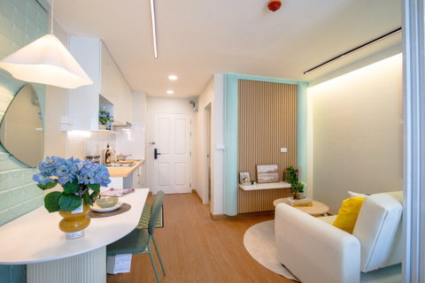 RS7185 For Sale: The Link Sukhumvit 64, Newly Renovated Unit, Near BTS Punnawithi, Opposite True Digital Park