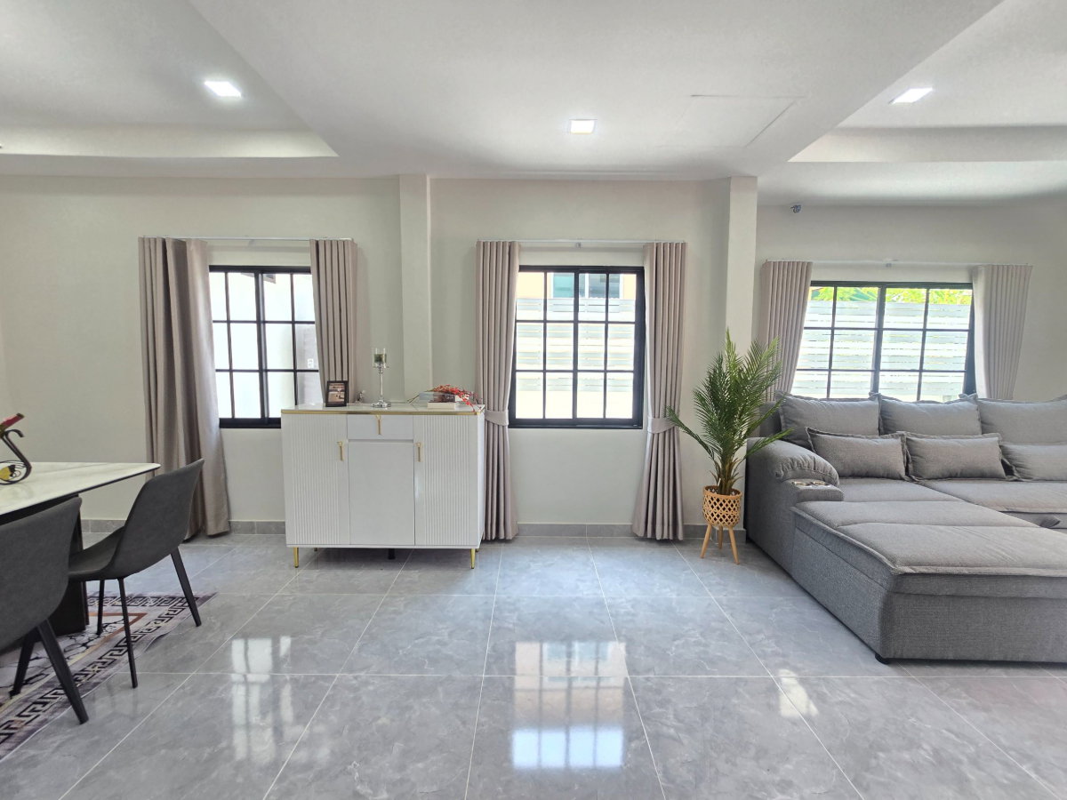 รูป  KC Garden Home 9 (เคซี.การ์เด้นโฮม 9) ถนนนิมิตใหม่40 บ้านเดี่ยวหลังใหญ่ กว้างมาก ทำเลดี รีโนเวทใหม่ เฟอร์นิเจอร์สวย พร้อมอยู่ ราคาถูก - รูปที่ 18/39