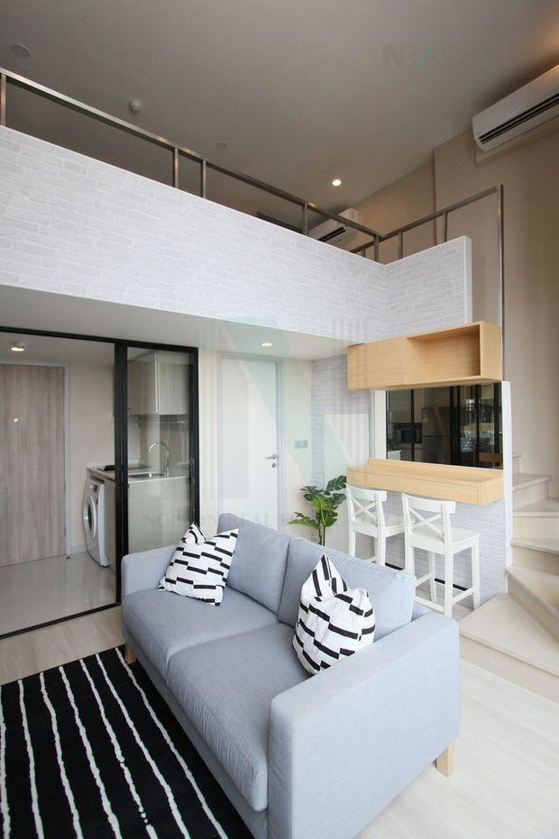 รูป 🚩Best room!🚩 ให้เช่าคอนโด ไนท์บริดจ์ ไพร์ม สาทร อาคาร 1 ชั้น 33 Duplex ขนาด 40.00 ตรม ใกล้ Empire Tower - รูปที่ 2/8