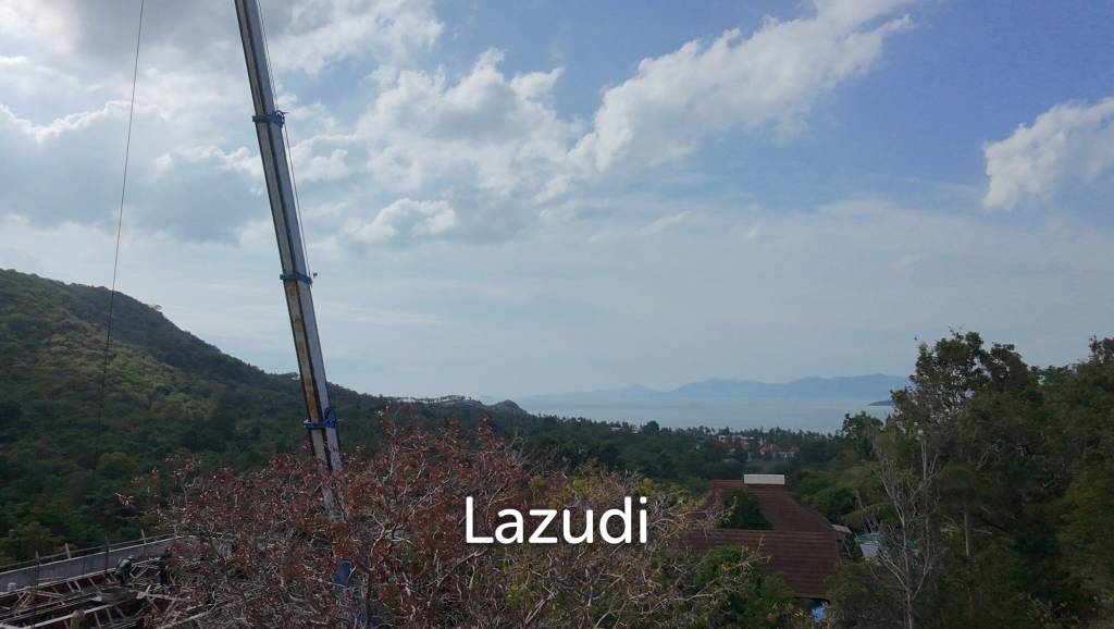 picture Land with Mountain & Sea Views in Bang Rak, Koh Samui - 4/7