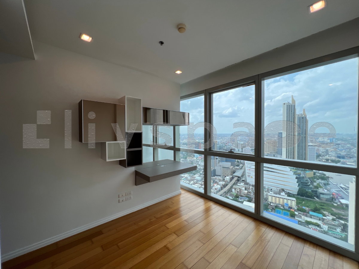 รูป ▚ LL122ツ ให้เช่า: The River Condominium 2 ห้องนอน 130ตร.ม. ชั้นสูง ห้องมุม วิวแม่น้ำเจ้าพระยา เห็น Iconsiam เฟอร์ครบพร้อมอยู่✨ - รูปที่ 12/14