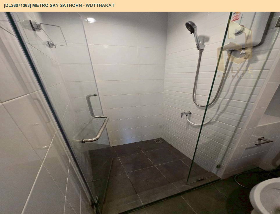 รูป DL26071363 ให้เช่าคอนโด เมโทร สกาย สาทร - วุฒากาศ (Metro Sky Sathorn - Wutthakat) ใกล้ BTS วุฒากาศ พร้อมเข้าอยู่ โทรด่วน 0653619502 LineID @952jdxxk - รูปที่ 11/11