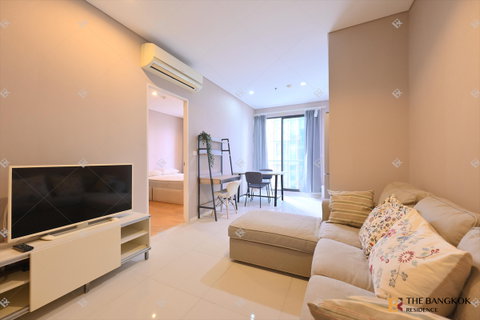 ✨Villa Asoke, Fully Furnished in a Warm Modern Cozy Style✨Near MRT Phetchaburi