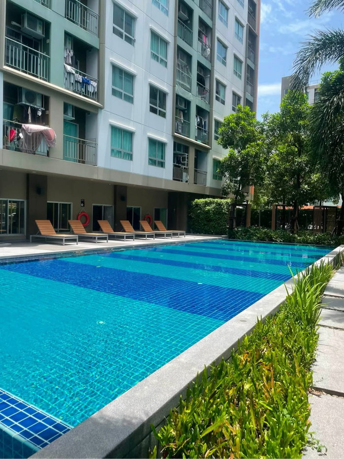 รูป 🔥ว่างพร้อมเข้าอยู่🔥#NOP1554 Lumpini Ville Sukhumvit 76 - Bearing Station 2 ✅แอดไลน์นัดชมห้อง🌸 - รูปที่ 16/17
