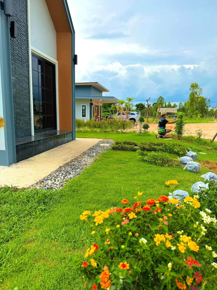 รูป ขายด่วนบ้านเดี่ยว พร้อมที่ดิน เนื้อที่ 4 ไร่ โฉนดครุฑแดง นส 4จ. - รูปที่ 6/8