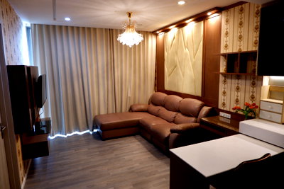 Condos for rent : For rent, 333 Riverside,1-bed 46 sqm, building A floor37 City view (with washing machine)🆔 line: eyannie