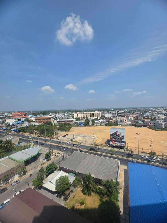 picture For rent: Plus Condo 2, Zone 8, 13th floor, west-facing corner unit, 1 bedroom, Zone 8 view, ready to move in. Rent: 8,000 baht/month. - 10/20