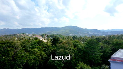 Land for sale Surat Thani : Land with Mountain View in Bang Rak, Koh Samui