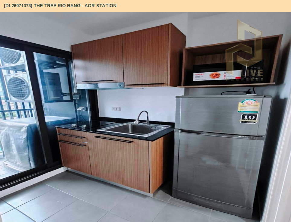 รูป DL26071373 ให้เช่าคอนโด เดอะ ทรี ริโอ้ บางอ้อ สเตชั่น (The Tree RIO Bang - Aor Station) ใกล้ MRT บางอ้อ พร้อมเข้าอยู่ โทรด่วน 0653619502 LineID @952jdxxk - รูปที่ 5/6