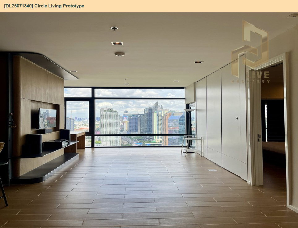 รูป DL26071340 ขายคอนโด เซอร์เคิล ลิฟวิ่ง โปรโตไทพ์ (Circle Living Prototype) ใกล้ MRT เพชรบุรี พร้อมเข้าอยู่ โทรด่วน 0653619502 LineID @952jdxxk - รูปที่ 5/14