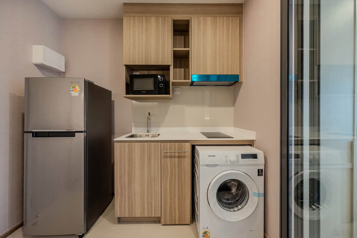 รูป [VR0593] 🔥 23,000/เดือน | Life Rama 4–Asoke   Built-in ครบ มีความเป็นส่วนตัว เดิน 400 ม. ถึง MRT ศูนย์สิริกิติ์! (พร้อมอยู่ 1 ส.ค. 2569) 🔥 - รูปที่ 6/15