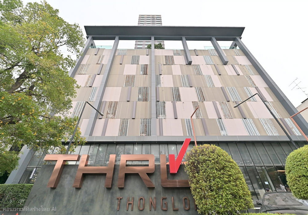 รูป Call : 091-949-9463 Condo Thru Thonglor (ขายต่ำกว่าราคาตลาดเยอะ เพียง 2.2 ลบ.) ห้อง 36 ตารางเมตร 1 ห้องนอน ชั้น4 พร้อมเข้าอยู่ - รูปที่ 9/11