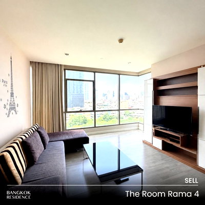 Condos for sale : 🏙️ Condo for Sale 2 bedrooms - The Room Rama 4 Prime Rama 4 Near MRT Hua Lamphong