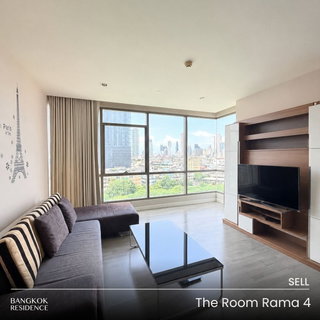 🏙️ Condo for Sale 2 bedrooms - The Room Rama 4 Prime Rama 4 Near MRT Hua Lamphong