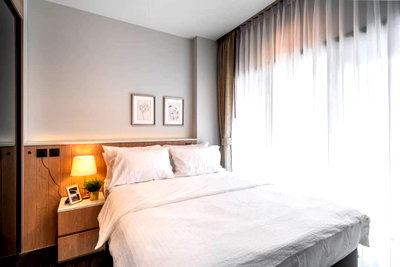 Condos for rent : For Rent  🏢✨ The line Asoke-ratchada Near MRT Rama9 Interested, add Line @255ghzjq. Add @ too. ꔛ