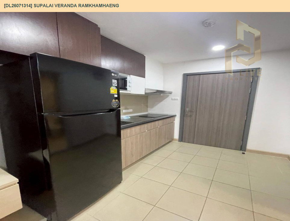 รูป DL26071314 ให้เช่าคอนโด ศุภาลัย เวอเรนด้า รามคำแหง  (Supalai Veranda Ramkhamhaeng) ใกล้ MRT ราชมังคลา พร้อมเข้าอยู่ โทรด่วน 0614453194 LineID @952jdxxk - รูปที่ 6/16