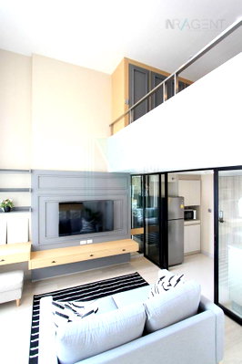Condos for rent : 🎊 For rent condo KNIGHTSBRIDGE PRIME SATHORN Building 1, Floor 33,Duplex, Room size 40.00 sqm