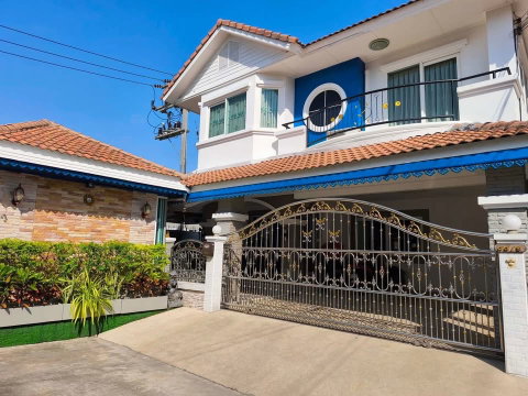     Beautiful Single House for Sale in Rom Ruen Green Park, Rangsit – Navanakor