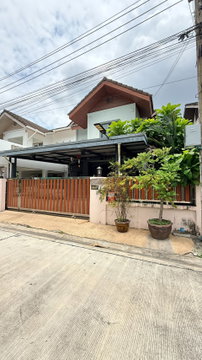 ขายบ้านแฝด 2 ชั้น บ้านพิบูลย์ ซ.1 โพธิ์แก้ว แยก 17 ตกแต่งครบพร้อมอยู่ แถมเฟอร์ฯ